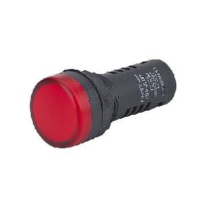 593943 - Индикатор ND16-22D/2C красный, встр. резистор, IP65 АС/DC12В (R) (CHINT)
