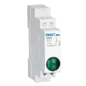 594108 - Индикатор ND9-1/g зеленый, AC/DC230В (LED) (R) (CHINT)