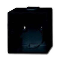 2CKA001799A0923 - Коробка для открытого монтажа, 1 пост, серия future, цвет чёрный бархат