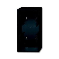 2CKA001799A0924 - Коробка для открытого монтажа, 2 поста, серия future, цвет чёрный бархат