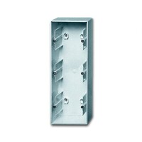 2CKA001799A0917 - Коробка для открытого монтажа, 3 поста, серия future, цвет серебристо-алюминиевый