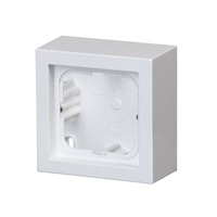 2TKA00001616 - Коробка для накладного монтажа, Impressivo, белый