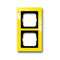 2CKA001754A4335 - Рамка 2-постовая, серия axcent, цвет жёлтый