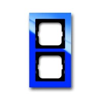 2CKA001754A4344 - Рамка 2-постовая, серия axcent, цвет синий