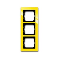 2CKA001754A4336 - Рамка 3-постовая, серия axcent, цвет жёлтый