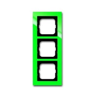 2CKA001754A4339 - Рамка 3-постовая, серия axcent, цвет зелёный