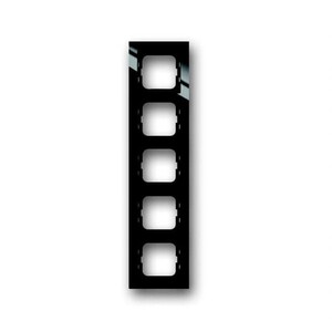 2CKA001754A4413 - Рамка 5-постовая, серия axcent, цвет чёрный