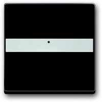 2CKA001731A1982 - Клавиша для механизма 1-клавишного выключателя, поле для надписи, со световодом, Future/Axcent/Carat/Династия, черный бархат