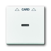 2CKA001710A3641 - Накладка карточного выключателя, Impressivo, белый
