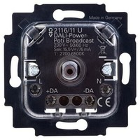 2CKA006599A3026 - Механизм светорегулятора, DALI, поворотный, с БП, изменение температуры цвета, 75 мА, до 37 РУ,скрытая установка