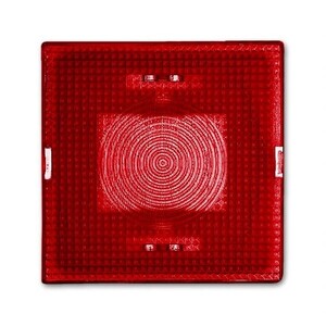 2CKA001565A0209 - Линза красная для светового сигнализатора (IP44), серия Allwetter 44