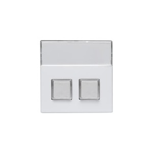 2TKA000893G1 - Центральная плата кнопки со шнурком, Signal, Impressivo, белый