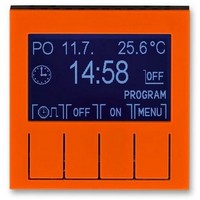 2CHH912031A4066 - Таймер ABB Levit программируемый оранжевый / дымчатый чёрный