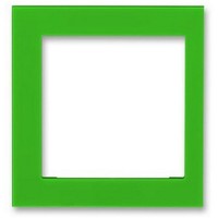 2CHH010255A4067 - Накладка на рамку ABB Levit 55х55 внешняя зелёный