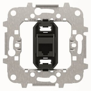 2CLA811800A1001 - Механизм телекоммуникационной универсальной розетки, 8 контактов, тип RJ45, категория 5е, серия SKY/SKY Moon