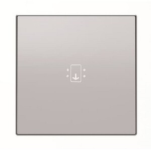 2CLA851400A1301 - Накладка для механизма карточного выключателя с линзой подсветки и маркировкой, серия SKY, цвет серебристый алюминий