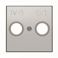 2CLA855010A1301 - Накладка для TV-R-SAT розетки, серия SKY, цвет серебристый алюминий