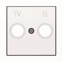 2CLA855000A1101 - Накладка для TV-R розетки, серия SKY, цвет альпийский белый