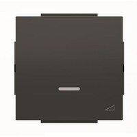 2CLA856010A1501 - Клавиша для механизма клавишного светорегулятора арт.8160.1, серия SKY, цвет чёрный барх.
