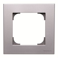 2CLA857100A1301 - Рамка 1-постовая, серия SKY, цвет серебристый алюминий