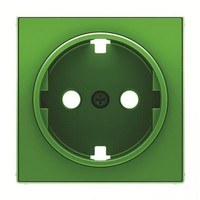 2CLA858800A8001 - Накладка для розетки SCHUKO, серия SKY, цвет зелёный