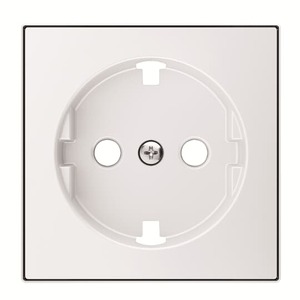 2CLA858890A1101 - Накладка для розетки SCHUKO с плоской поверхностью, серия SKY, цвет альпийский белый