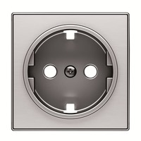 2CLA858800A1401 - Накладка для розетки SCHUKO, серия SKY, цвет нержавеющая сталь