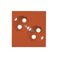 2TKA00001026 - Накладка двойной розетки ProDuct, оранжевый
