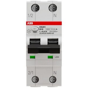 2CSR255180R0105 - Выключатель автоматический дифференциального токаDS201 B10 A10