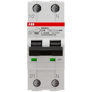 2CSR245480R1164 - Выключатель автоматический дифференциального токаDS201 L C16 APR30