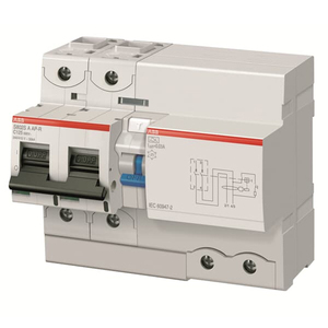 2CCA892005R0845 - Автоматический выключатель дифференциального тока DS802N B 125/0.3 A