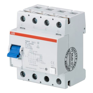 2CSF204523R4950 - Выключатель дифференциального тока 4 модуля F204 B-125/0,5
