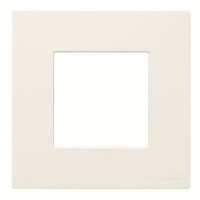 2CLA227110N1101 - Рамка 1-постовая, 2-модульная, базовая, серия Zenit, цвет альпийский белый