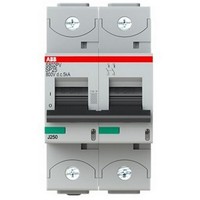 2CCF019601R0001 - Выключатель автоматический 2п. S802PV-SP25