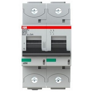 2CCF019602R0001 - Выключатель автоматический 2п. S802PV-SP32