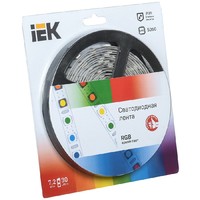 Лента LED 5м блистер LSR-5050RGB30-7,2-IP20-12V IEK