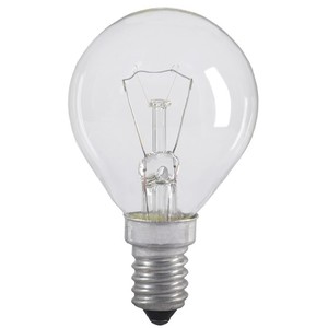 Лампа накаливания G45 шар прозр. 40Вт E14 IEK