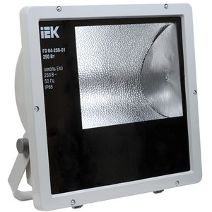 Прожектор ГО04-250-01 250Вт E40 серый симметричный IP65 IEK