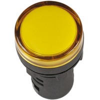 Лампа AD16DS(LED)матрица d16мм желтый 230В AC IEK