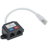 ITK Разветвитель (Y-адаптер) кат. 5Е 2xRJ45-1хRJ45