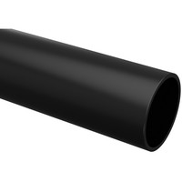 Труба гладкая жесткая ПНД d16 IEK черная (25м)