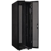ITK Шкаф серверный 19", 33U, 800х1000 мм, передняя двухстворчатая перф. дверь, задняя перф., черный