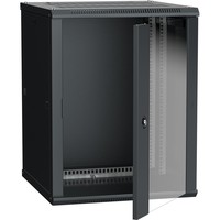 ITK Шкаф LINEA W 15U 600x600 мм дверь стекло, RAL9005