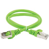ITK Коммутационный шнур (патч-корд), кат.5Е FTP, 1,5м, зеленый
