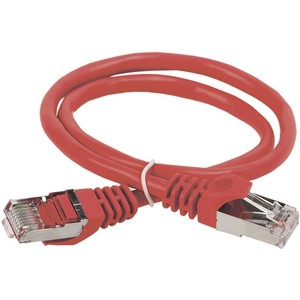 ITK Коммутационный шнур кат. 5Е FTP PVC 10м красный
