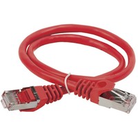 ITK Коммутационный шнур (патч-корд), кат.5Е FTP, 2м, красный