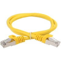 ITK Коммутационный шнур (патч-корд), кат.5Е FTP, 1,5м, желтый
