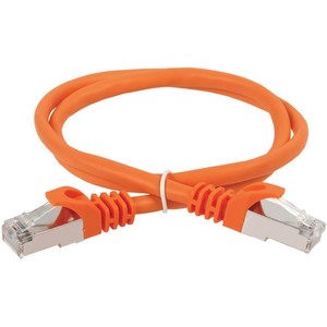 ITK Коммутационный шнур кат. 5Е FTP PVC 15м оранжевый