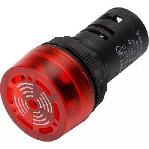 593394 - Сигнализатор звуковой ND16-22FS ?22 мм красный LED АС/DC24В (R) (CHINT)
