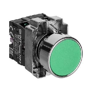 573956 - Кнопка управления NP2-BA31 без подсветки зеленая, 1НО, IP40 (R) (CHINT)